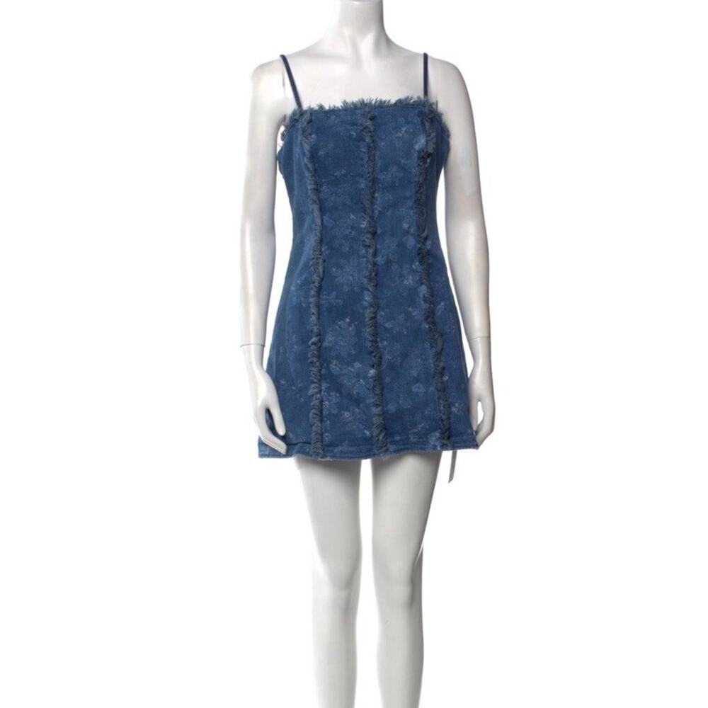 Ramy Brook Denim Mini Dress Size 6 ES Jean